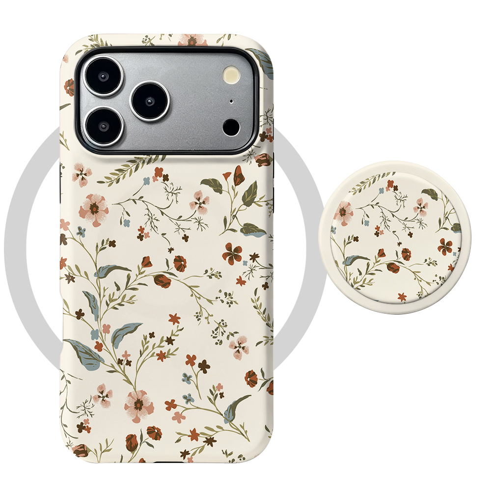 Huawei Nova 12 - Cute Flower Magnetic Case For Huawei
