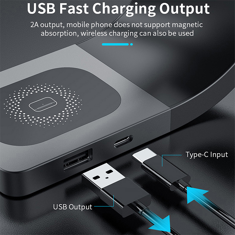 Metal Shell 4 in 1 Wireless Ch - đánh giá và giá Wireless Charger Watch