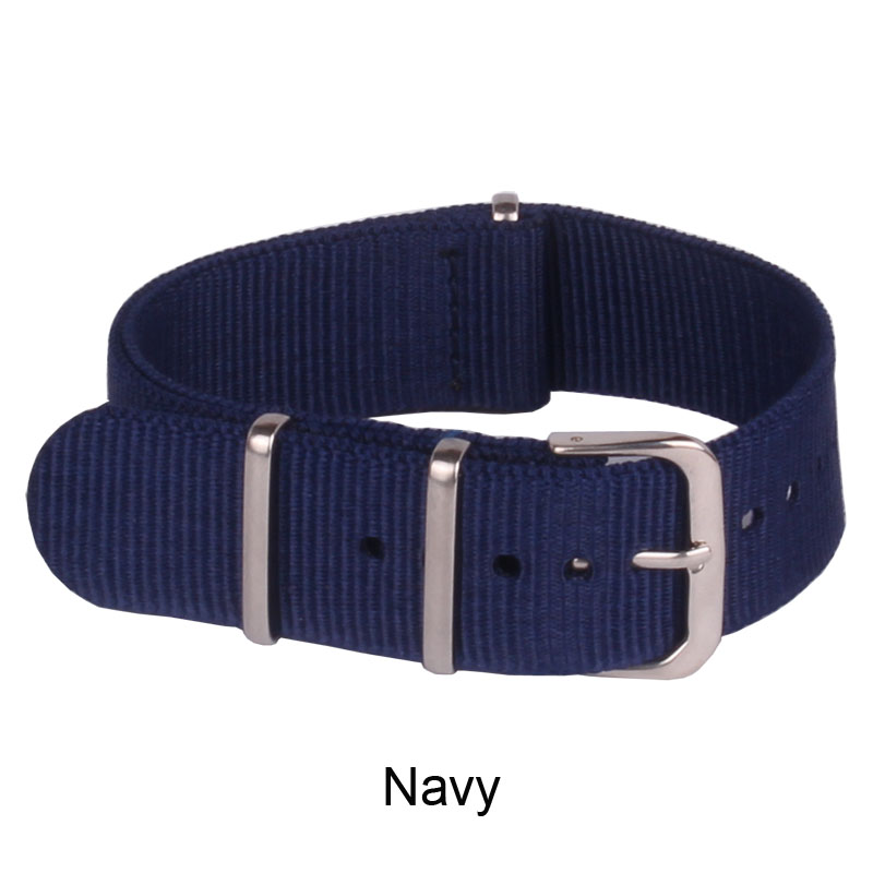 16/18/20/22/24Mm Cambos Sọc Mạ - đánh giá và giá Nylon Nato Strap