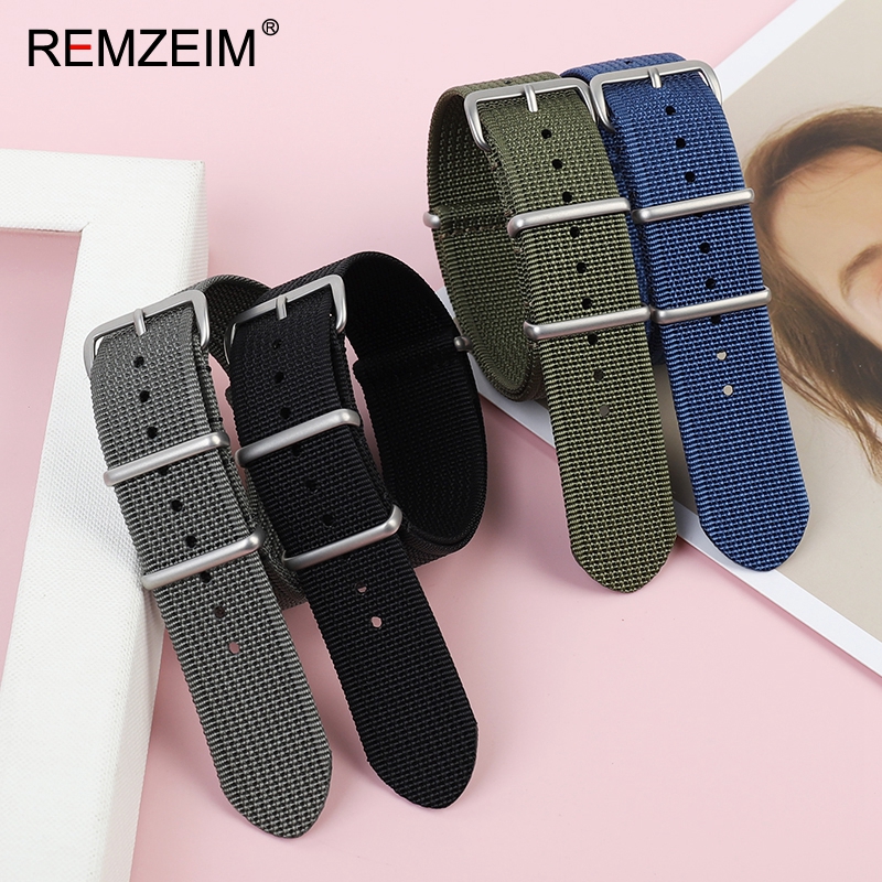 New Ribbed Nylon Watch Strap 1 - đánh giá và giá Nylon Nato Strap