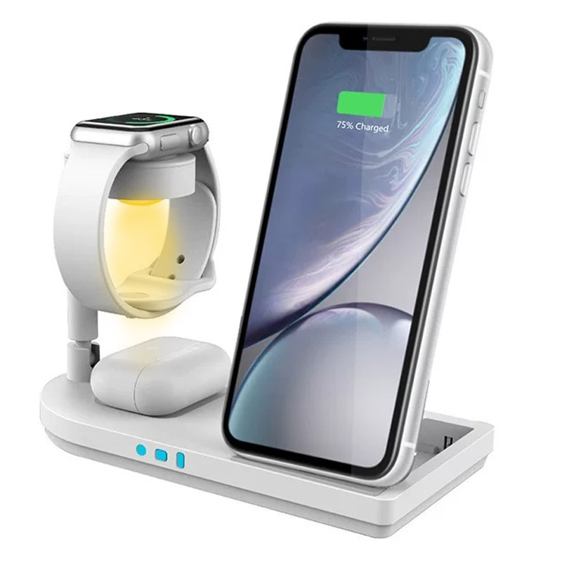 Foldable 3-in-1 Wireless Charg - đánh giá và giá Wireless Charger Watch