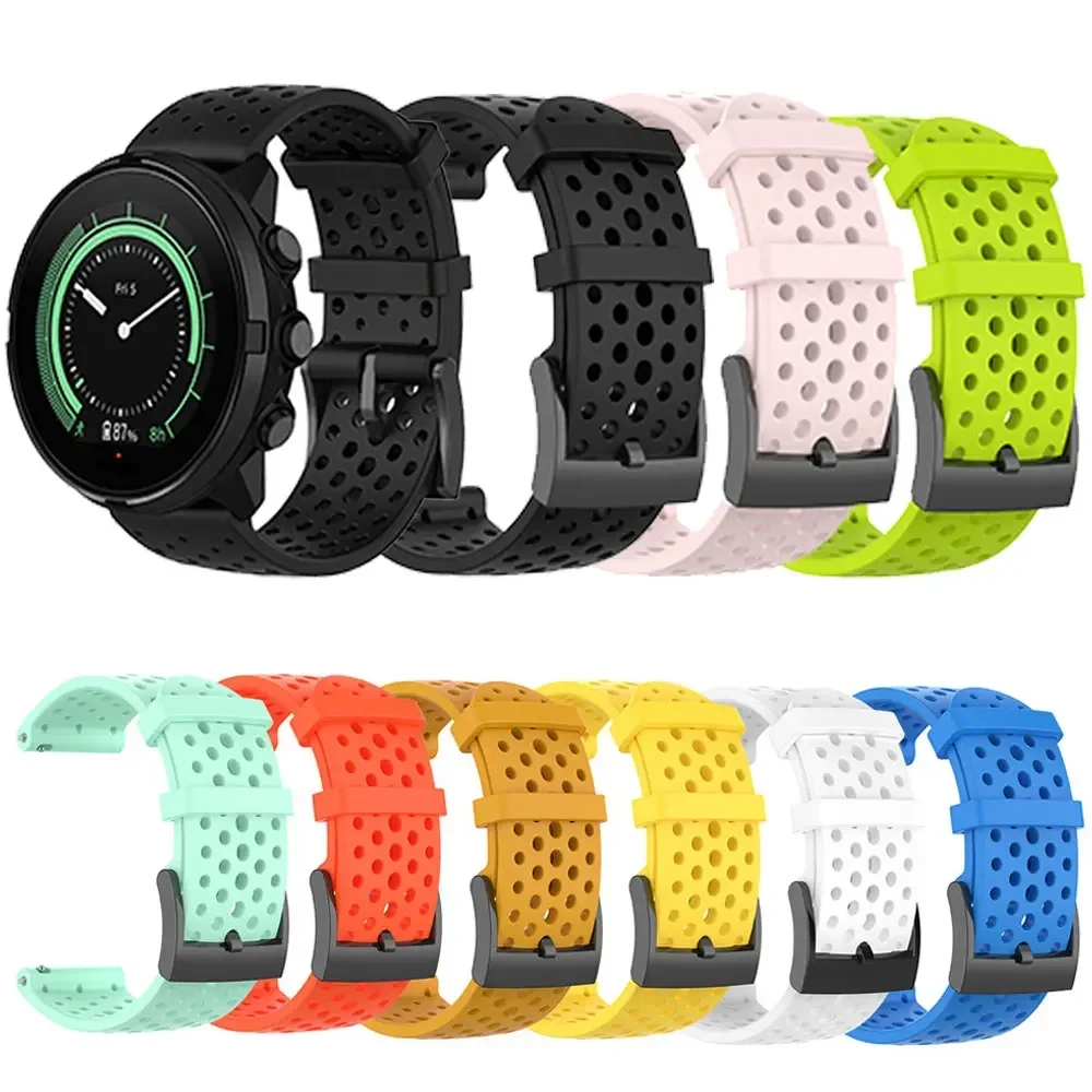 24mm Silicone Band For SUUNTO  - đánh giá và giá Fossil Smartwatch Accessories