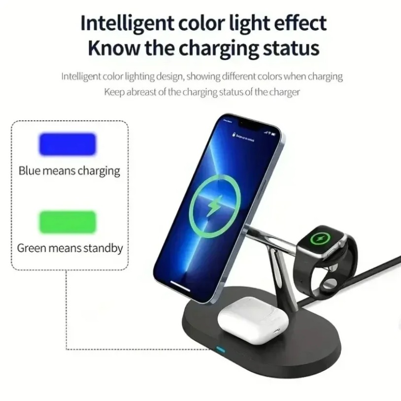 3 In 1 Opansten Magnetic Wirel - đánh giá và giá Wireless Charger Watch