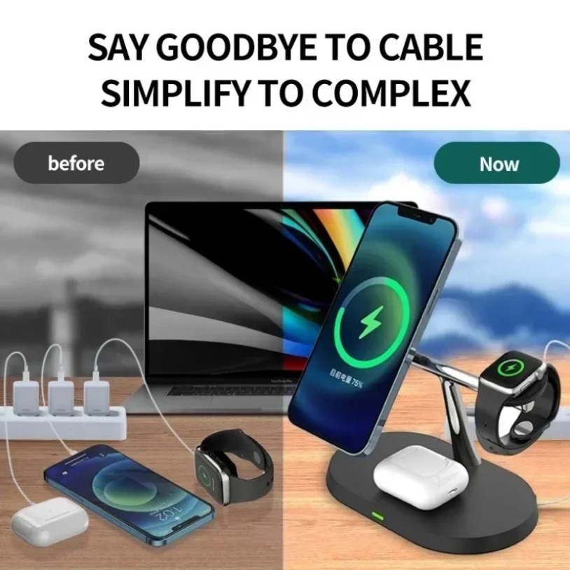 3 In 1 Opansten Magnetic Wirel - đánh giá và giá Wireless Charger Watch