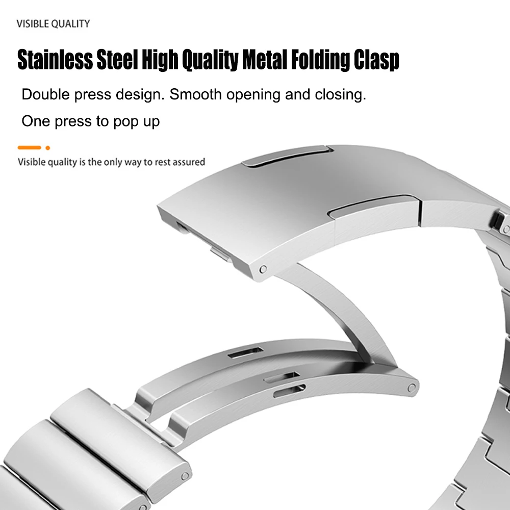 Official Metal Steel Strap For - đánh giá và giá Titan Smartwatch Accessories