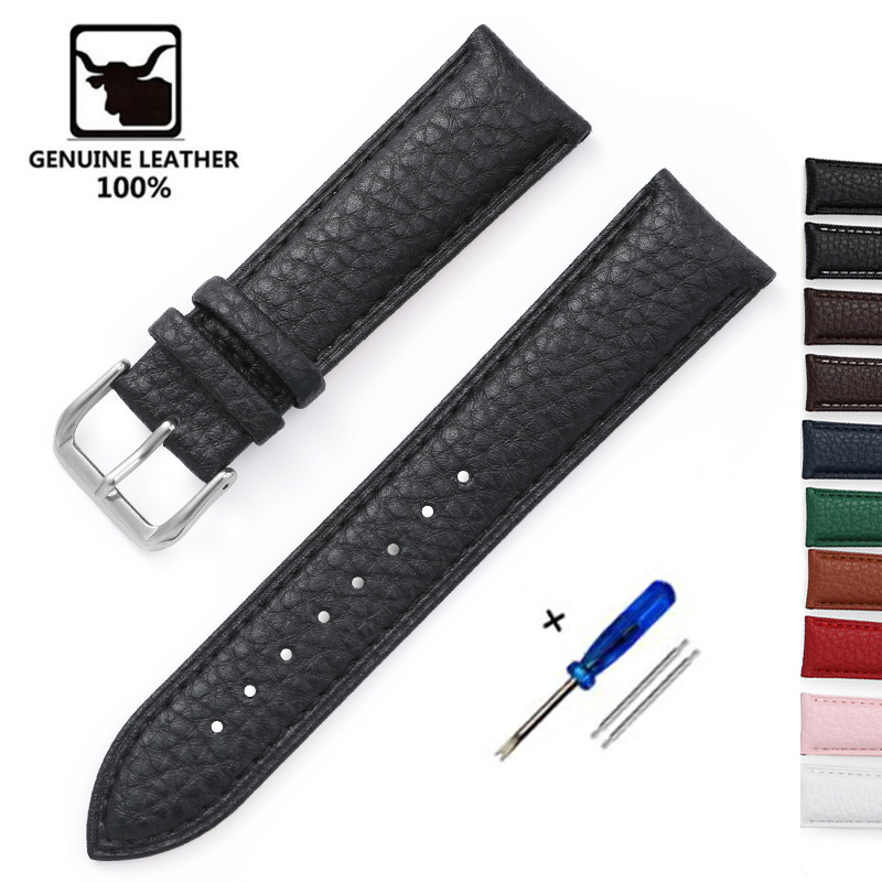 Litchi Pattern Soft Leather Wa - đánh giá và giá Nylon Nato Strap