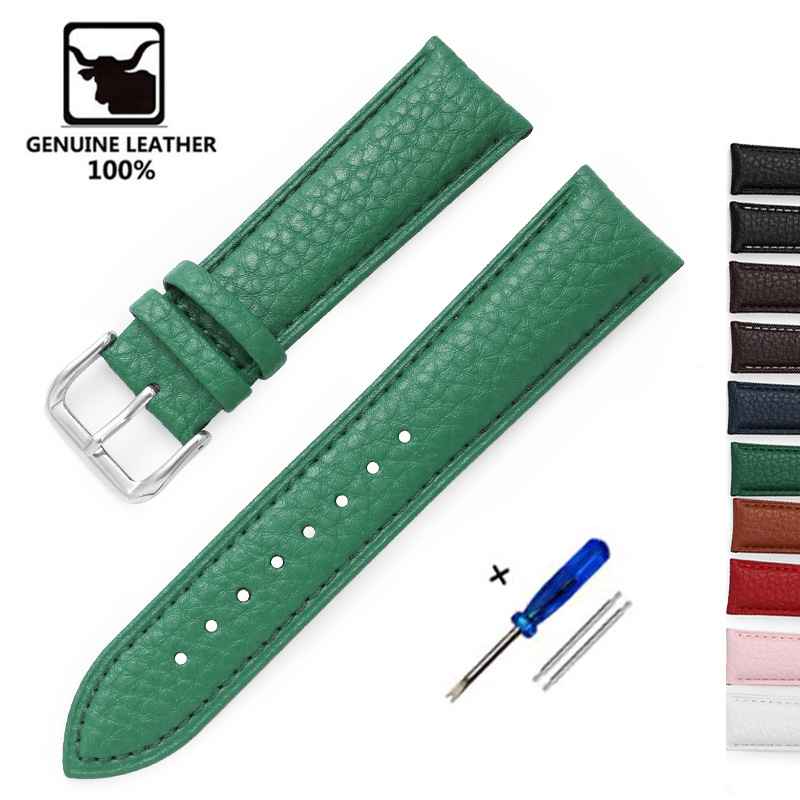 Litchi Pattern Soft Leather Wa - đánh giá và giá Nylon Nato Strap