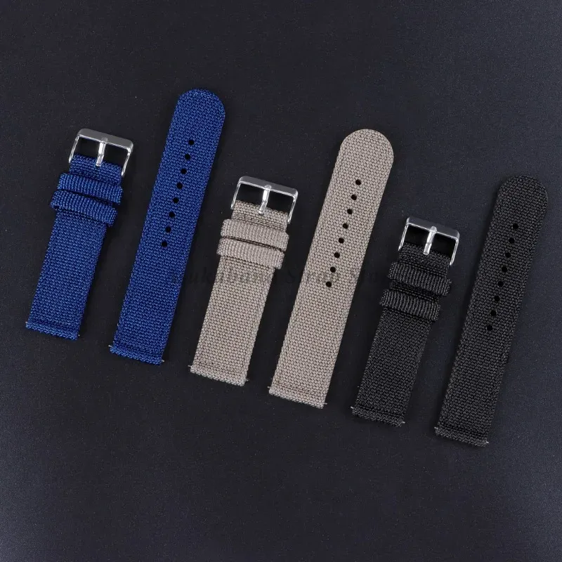 18 20 22 24mm Nylon Canvas Str - đánh giá và giá Nylon Nato Strap