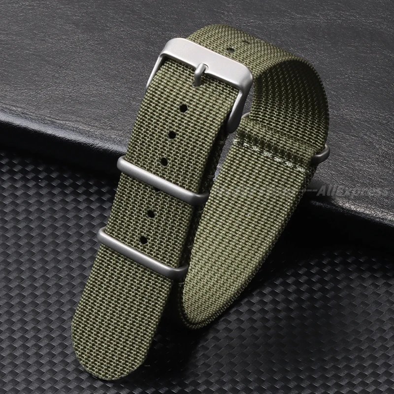 Ribbed Nylon Watch Strap 18mm  - đánh giá và giá Nylon Nato Strap