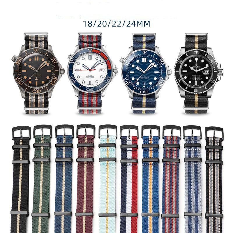 Superior Nylon Watchband for O - đánh giá và giá Nylon Nato Strap