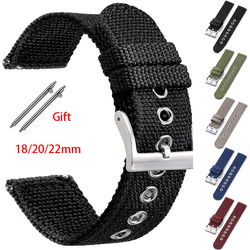 Nylon Strap 18mm 20mm 22mm Ban - đánh giá và giá Nylon Nato Strap