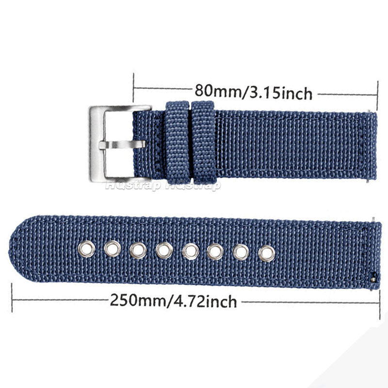 Nylon Strap 18mm 20mm 22mm Ban - đánh giá và giá Nylon Nato Strap