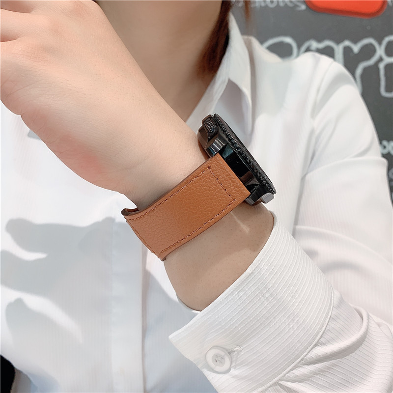 leather watch strap For Samsun - đánh giá và giá Titan Smartwatch Accessories