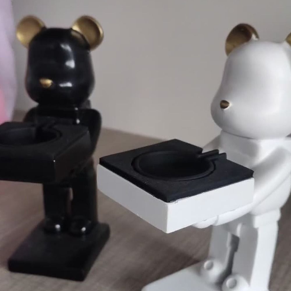 Multicolor Cartoon Bear Watch  - đánh giá và giá Wireless Charger Watch