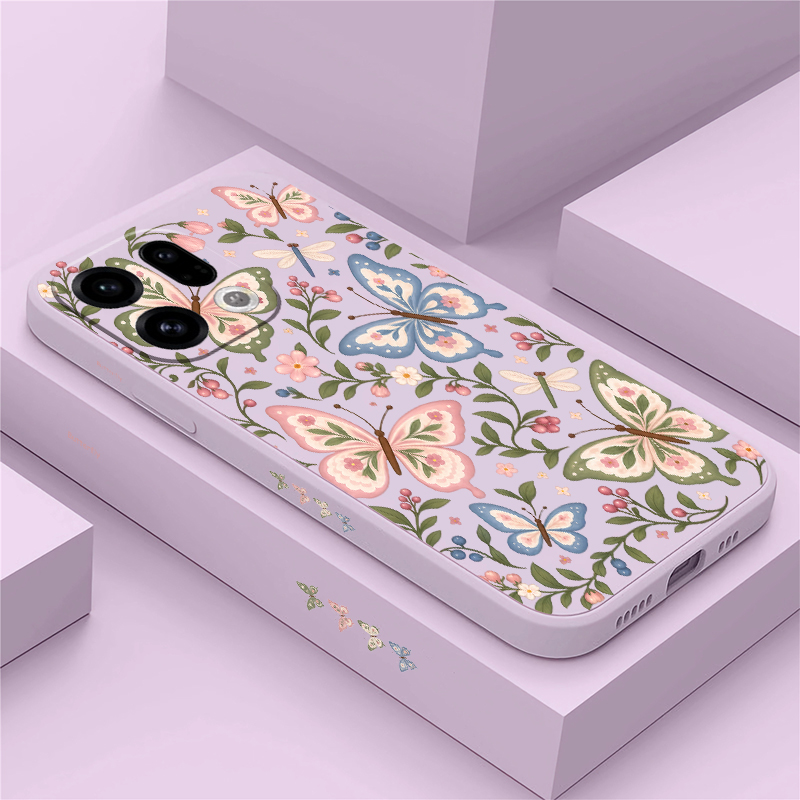 Colorful Butterfly Phone Case  - đánh giá và giá Oppo Reno 12