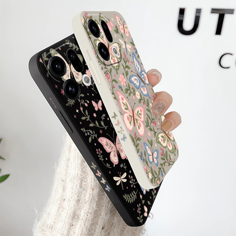 Colorful Butterfly Phone Case  - đánh giá và giá Oppo Reno 12