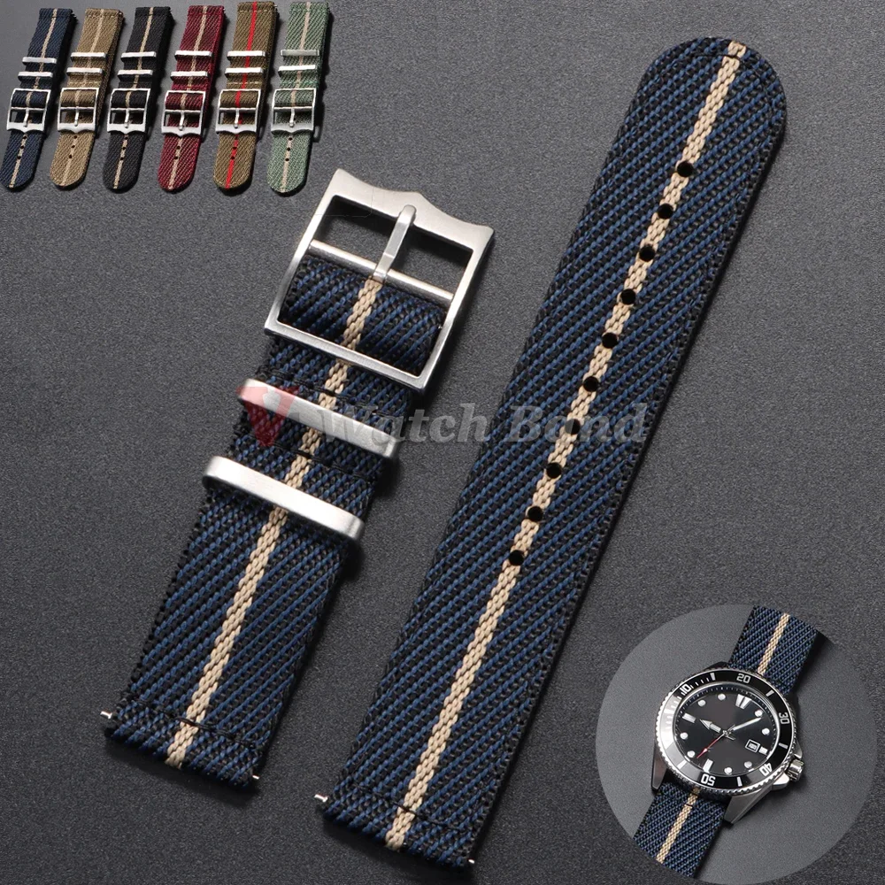 20 22mm Nylon Strap for Tudor  - đánh giá và giá Nylon Nato Strap