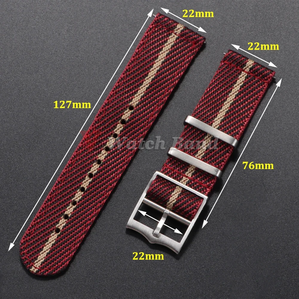 20 22mm Nylon Strap for Tudor  - đánh giá và giá Nylon Nato Strap