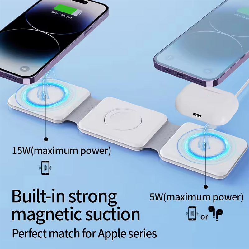 Universal Qi2 Magnetic Foldabl - đánh giá và giá Wireless Charger Watch