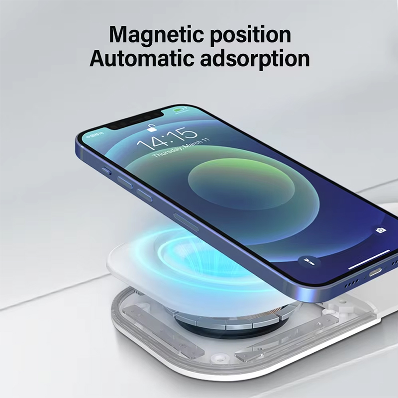 Universal Qi2 Magnetic Foldabl - đánh giá và giá Wireless Charger Watch