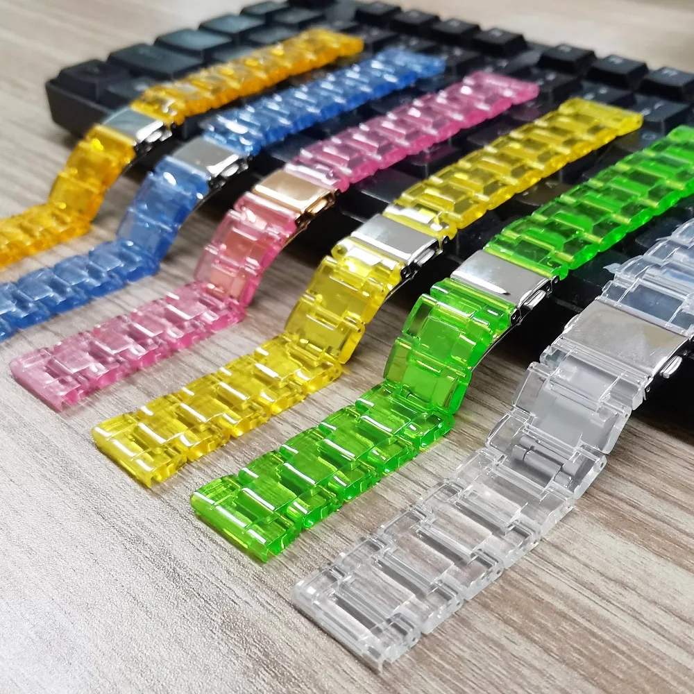 Transparent Glacier band for S - đánh giá và giá Titan Smartwatch Accessories