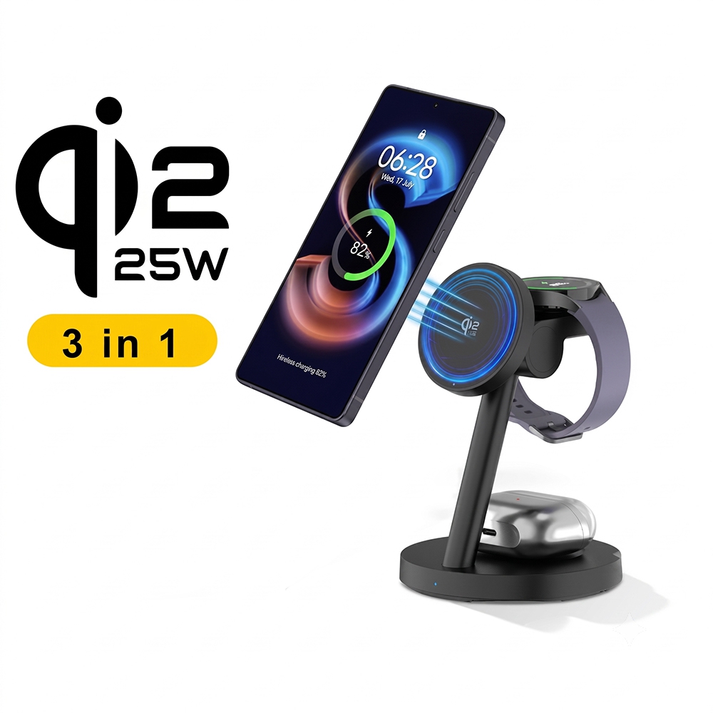Qi2.2 25W Magnetic Fast Wirele - đánh giá và giá Wireless Charger Watch