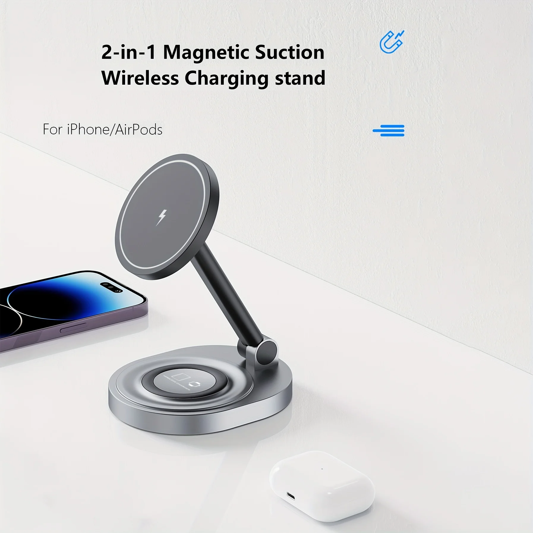 2 In 1 Magnetic Wireless Charg - đánh giá và giá Wireless Charger Watch