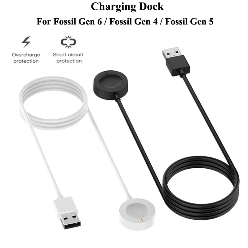 1M USB Magnetic Fast Charger D - đánh giá và giá Fossil Smartwatch Accessories