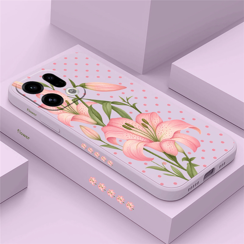Luxury Pink Floral Pattern Pho - đánh giá và giá Oppo Reno 12
