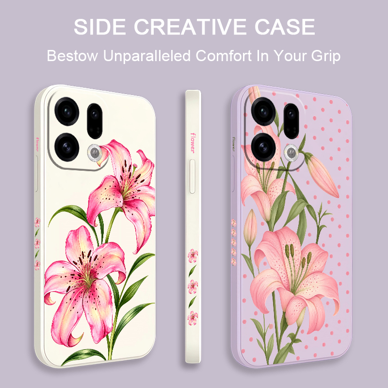 Luxury Pink Floral Pattern Pho - đánh giá và giá Oppo Reno 12