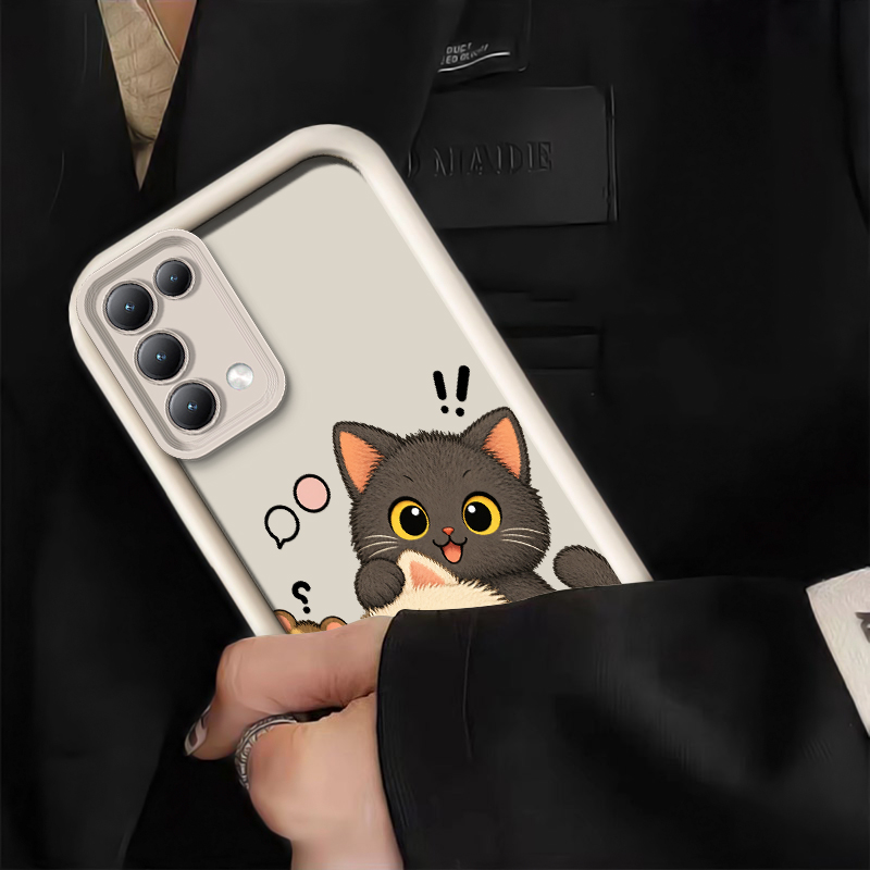 Stacking Cat Phone Case For OP - đánh giá và giá Realme Note 50