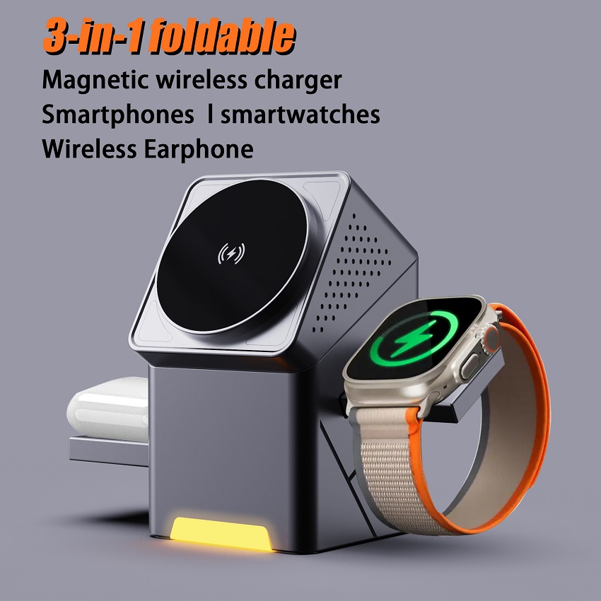 3 in 1 Magnetic Wireless Charg - đánh giá và giá Wireless Charger Watch