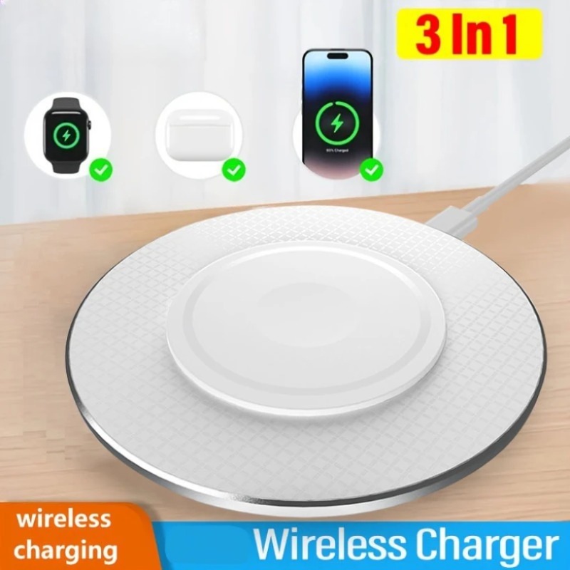 Compact 15W 3 In 1 Wireless Ch - đánh giá và giá Wireless Charger Watch