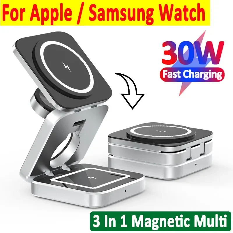 30W Magnetic Wireless Charger  - đánh giá và giá Wireless Charger Watch